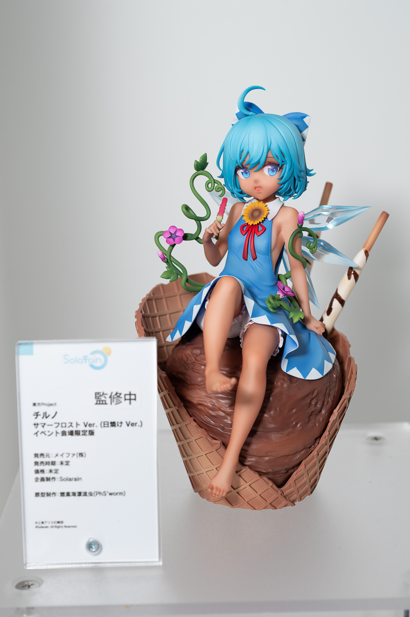 【ワンフェス2023夏フォトレポート】WONDERFUL HOBBY LIFE FOR YOU!!ブースから、初音ミクや「チェンソーマン」パワーなどのフィギュアを紹介！