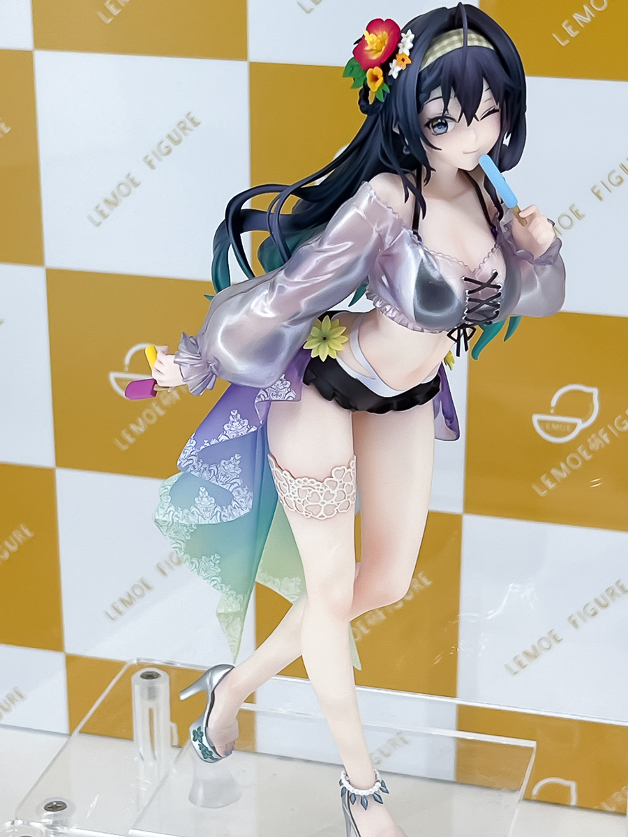 【ワンフェス2023夏フォトレポート】ホビーストックブースから「ゆるキャン△」志摩リン、APEXTOYSブースから「原神」神里綾華などのフィギュアを紹介！