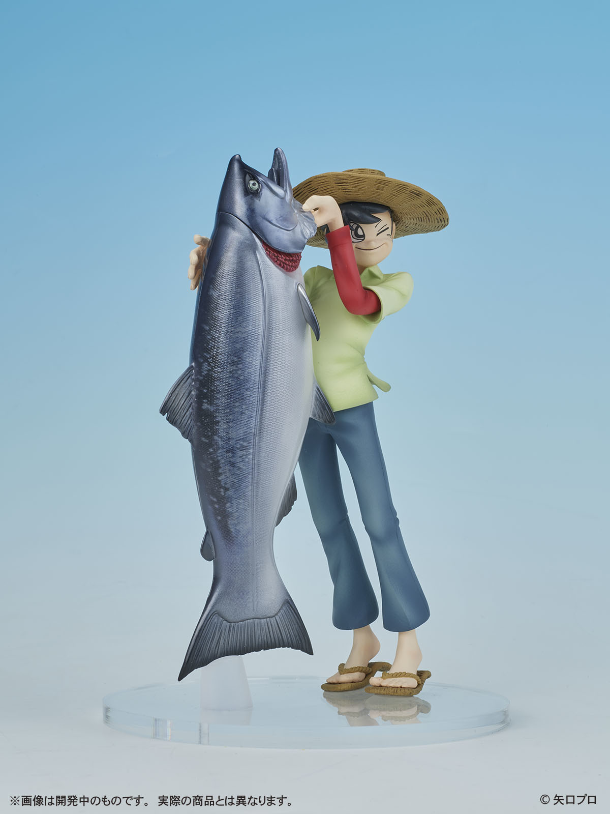 「釣りキチ三平」より主人公「三平三平」や「鮎川魚紳」「ユリッペ」がフィギュアとなって登場！