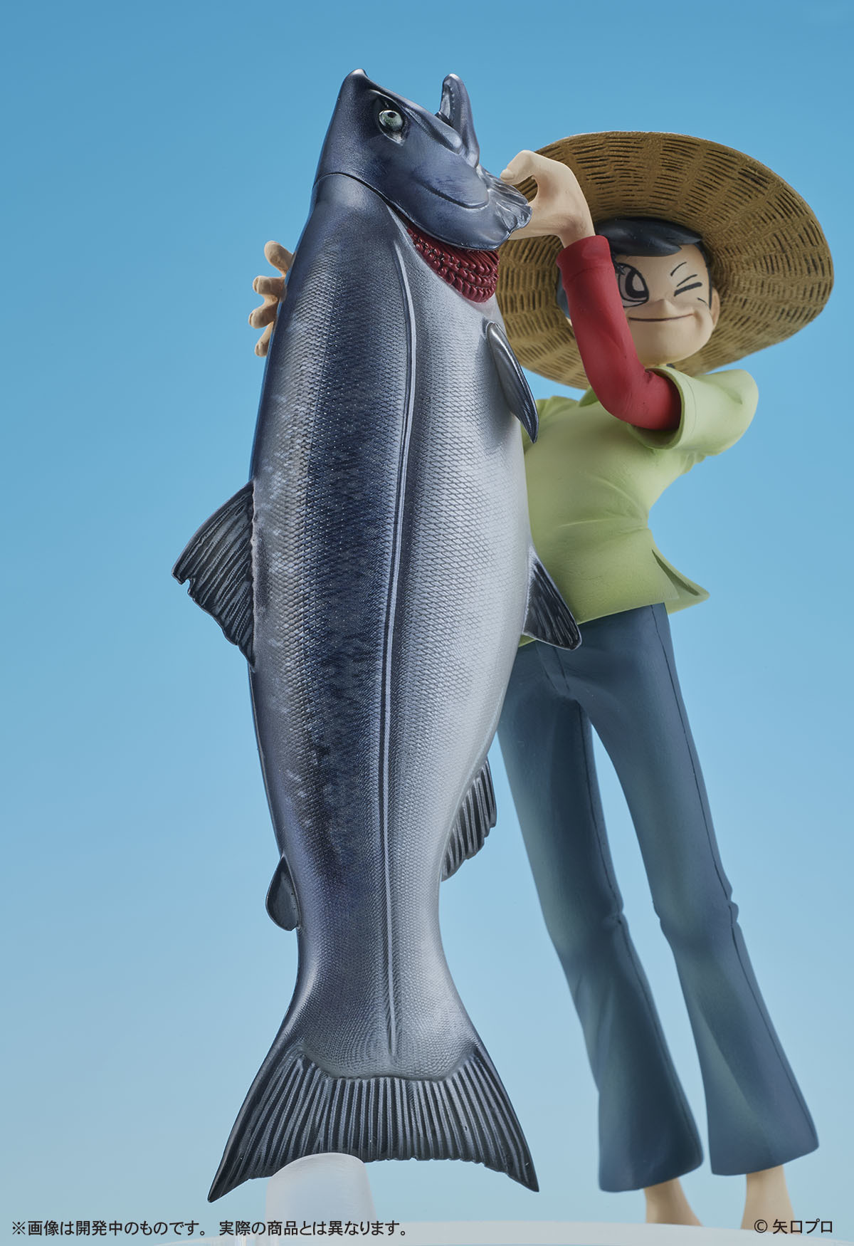 「釣りキチ三平」より主人公「三平三平」や「鮎川魚紳」「ユリッペ」がフィギュアとなって登場！