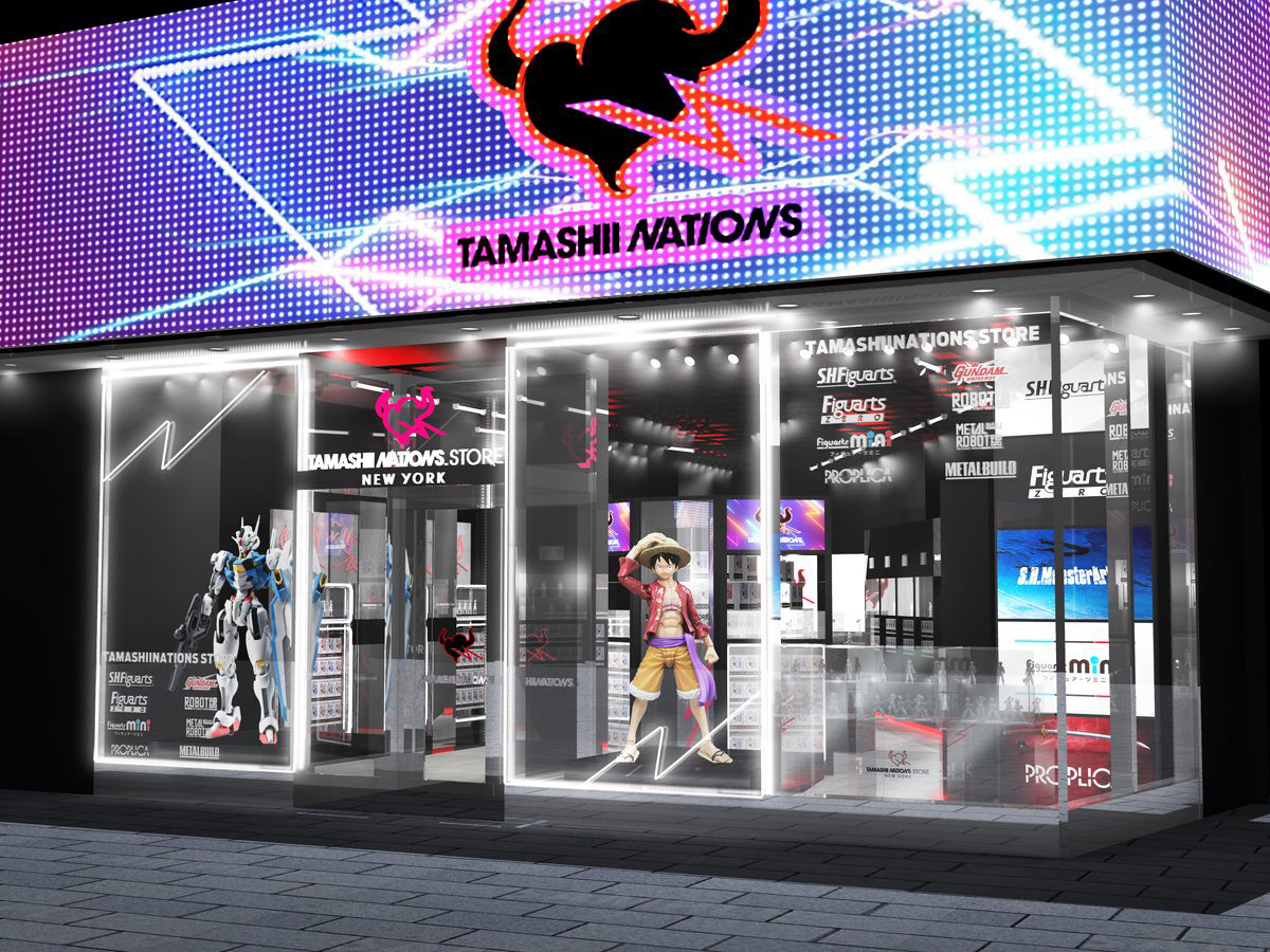 「TAMASHII NATIONS STORE NEW YORK」が2023年9月8日にオープン！関西圏初となる「TAMASHII SPOT OSAKA」も2023年9月28日に出店