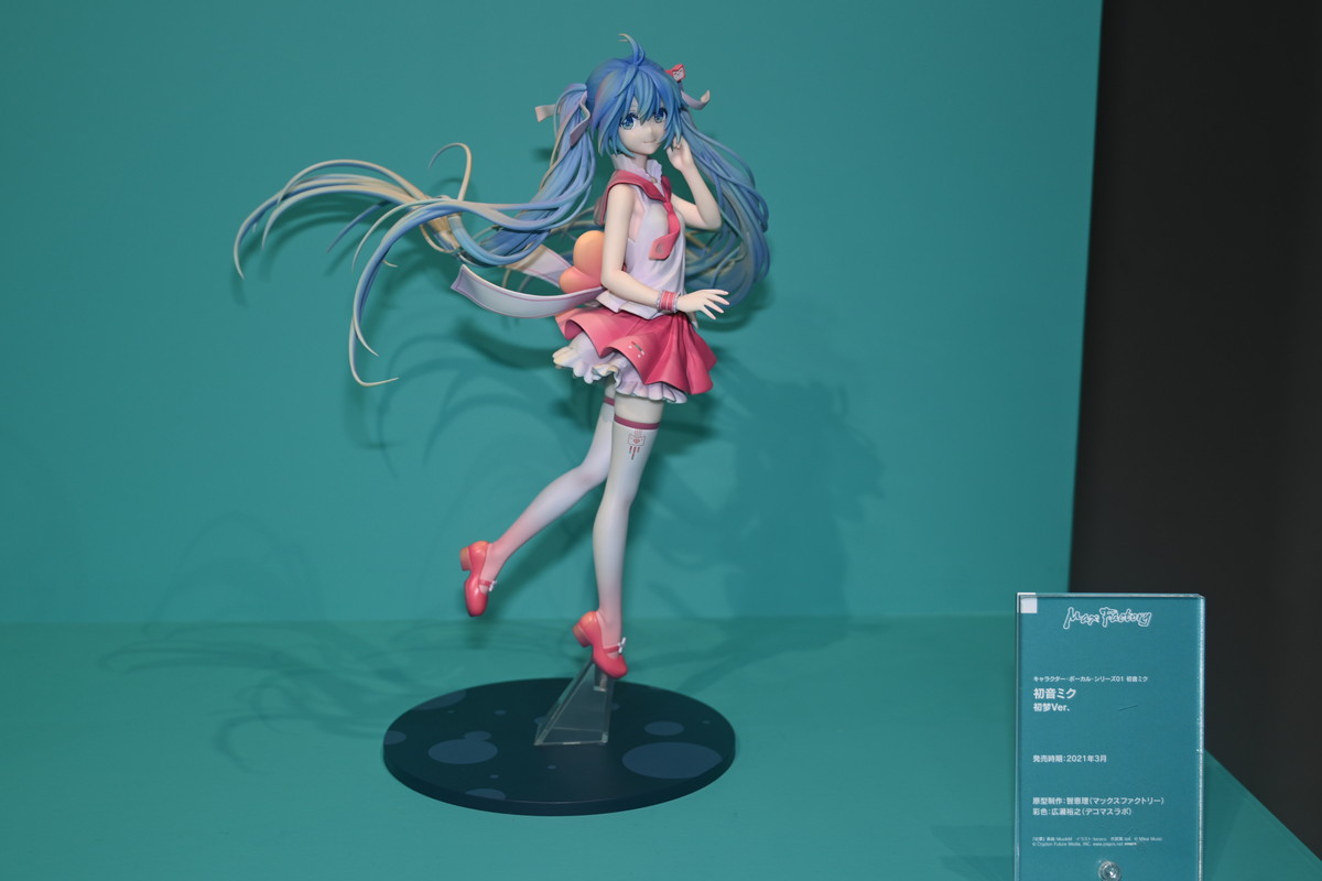 【初音ミク Happy 16th Birthday スケールフィギュア展示会フォトレポート】「初音ミク Happy 16th Birthday Ver.」や、過去に発表された初音ミクのフィギュアを紹介！