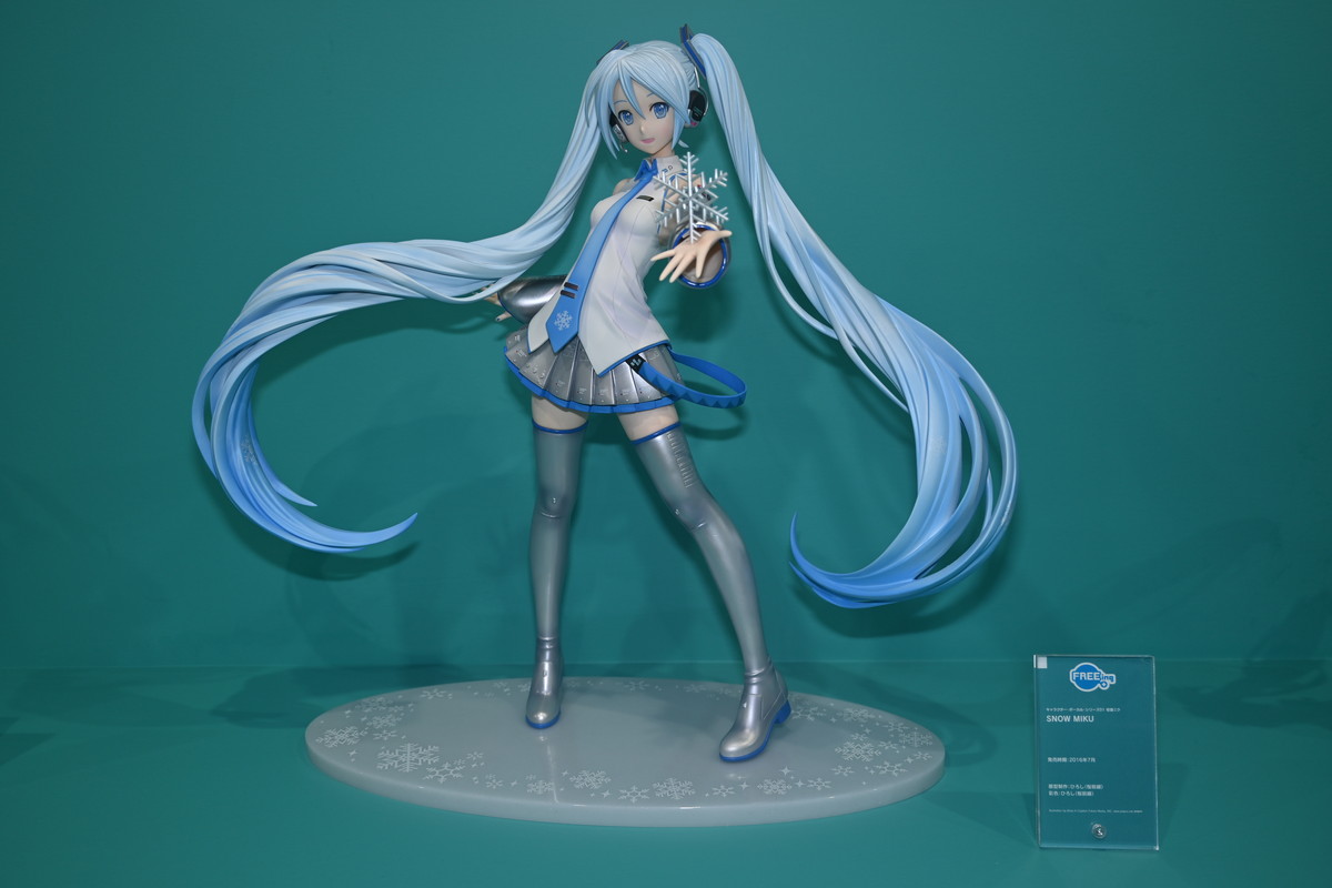 【初音ミク Happy 16th Birthday スケールフィギュア展示会フォトレポート】「初音ミク Happy 16th Birthday Ver.」や、過去に発表された初音ミクのフィギュアを紹介！