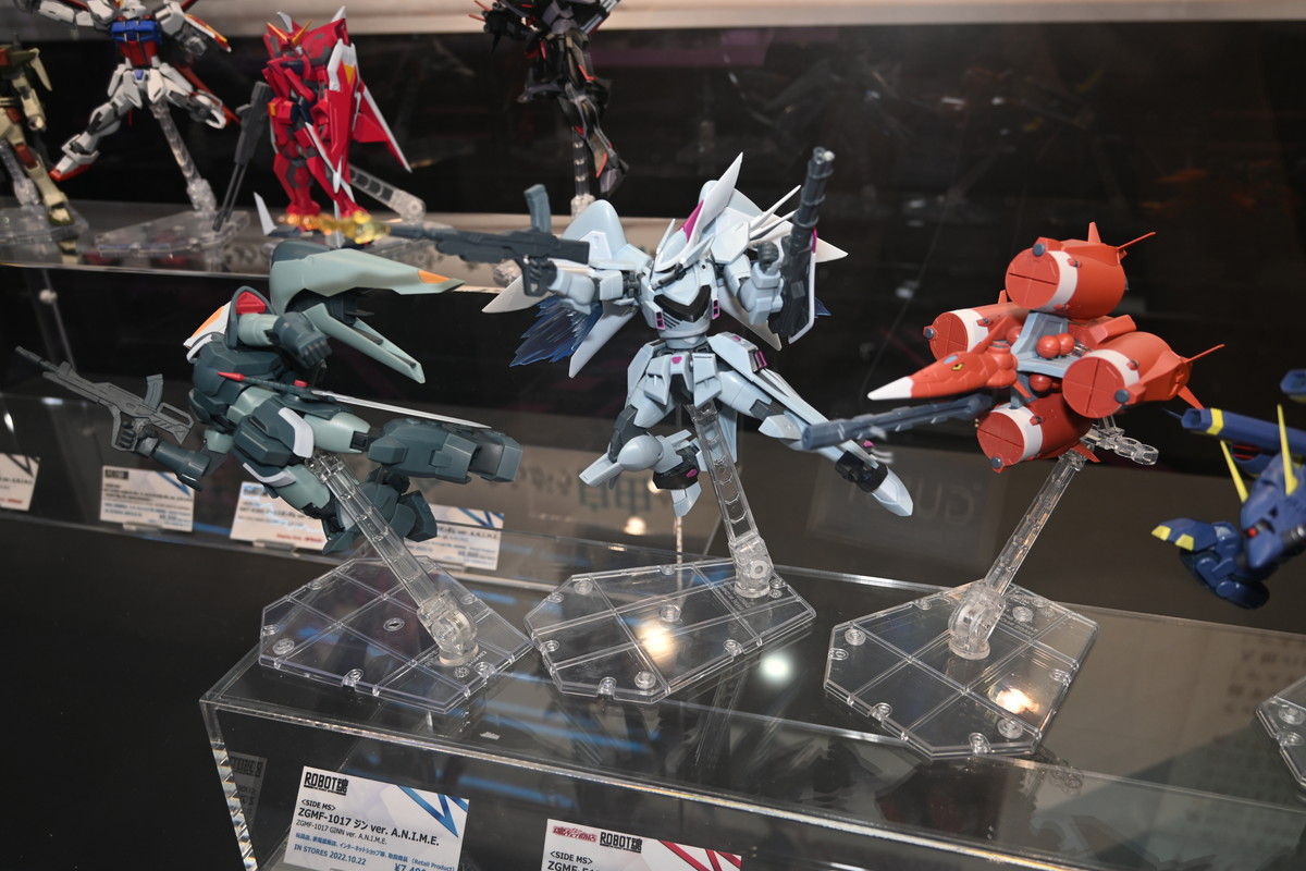 【ROBOT魂15th Anniversary EVENTフォトレポート】「機動戦士ガンダム」シリーズや、過去に発表されたROBOT魂ブランドのフィギュアを紹介！