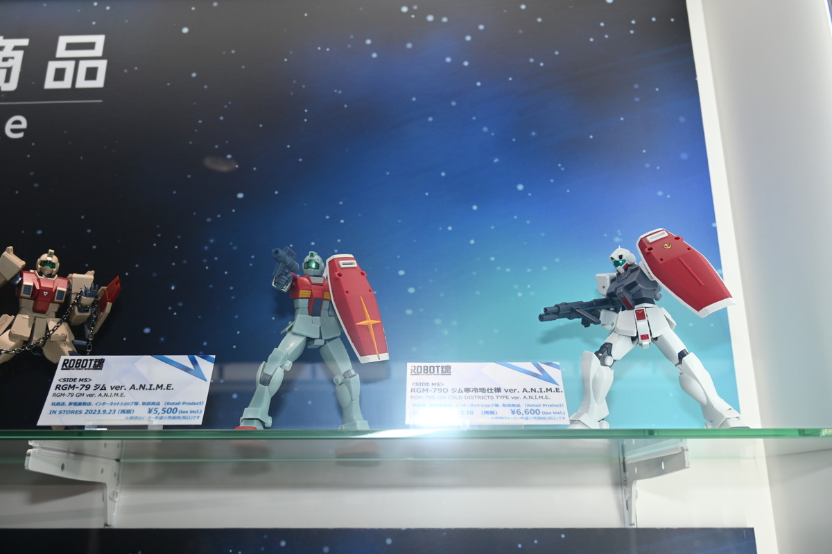 【ROBOT魂15th Anniversary EVENTフォトレポート】「機動戦士ガンダム」シリーズや、過去に発表されたROBOT魂ブランドのフィギュアを紹介！