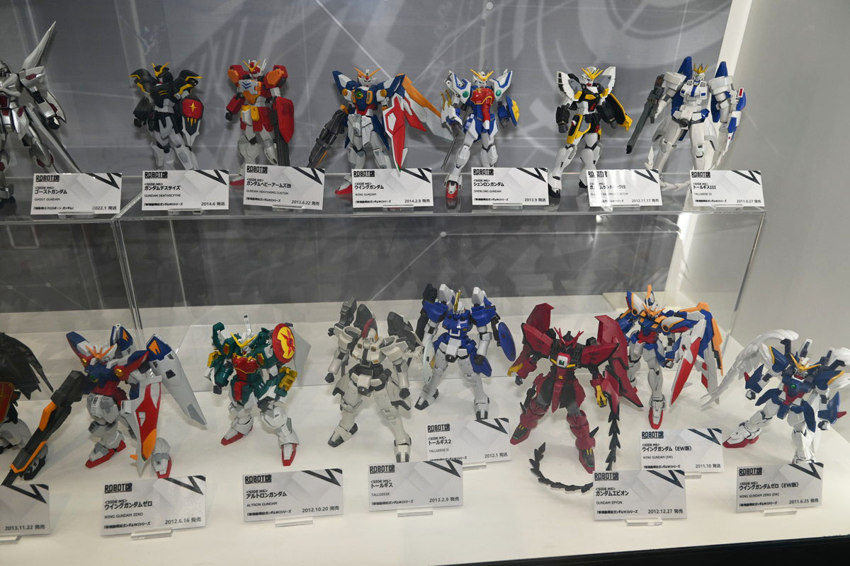 【ROBOT魂15th Anniversary EVENTフォトレポート】「機動戦士ガンダム」シリーズや、過去に発表されたROBOT魂ブランドのフィギュアを紹介！