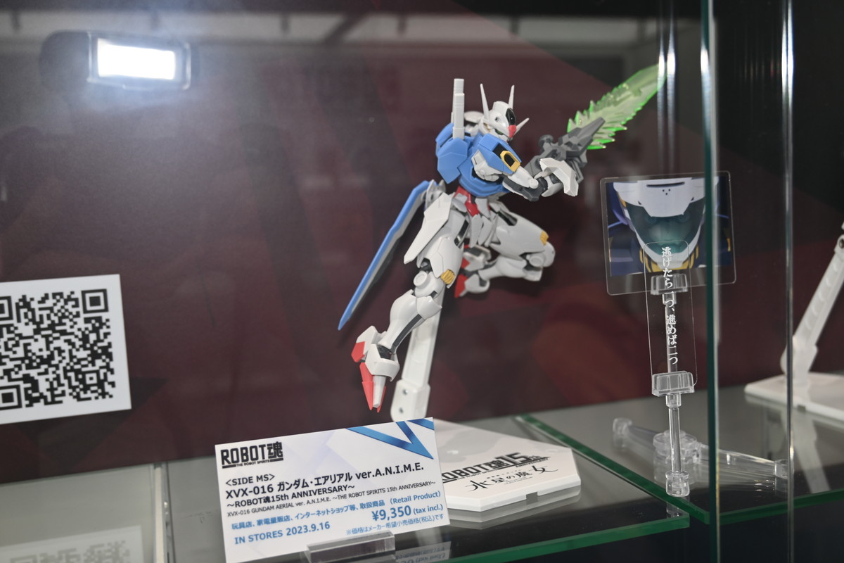 【ROBOT魂15th Anniversary EVENTフォトレポート】「機動戦士ガンダム」シリーズや、過去に発表されたROBOT魂ブランドのフィギュアを紹介！