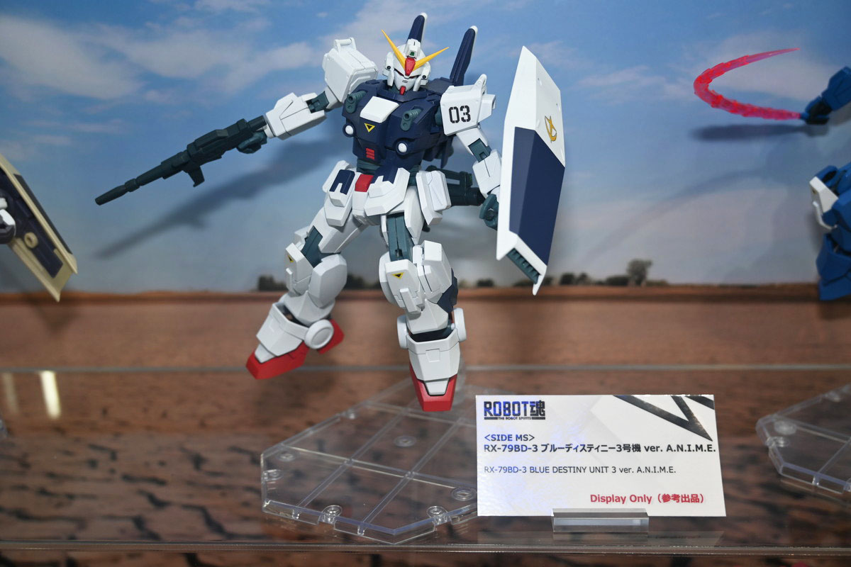 【ROBOT魂15th Anniversary EVENTフォトレポート】「機動戦士ガンダム」シリーズや、過去に発表されたROBOT魂ブランドのフィギュアを紹介！