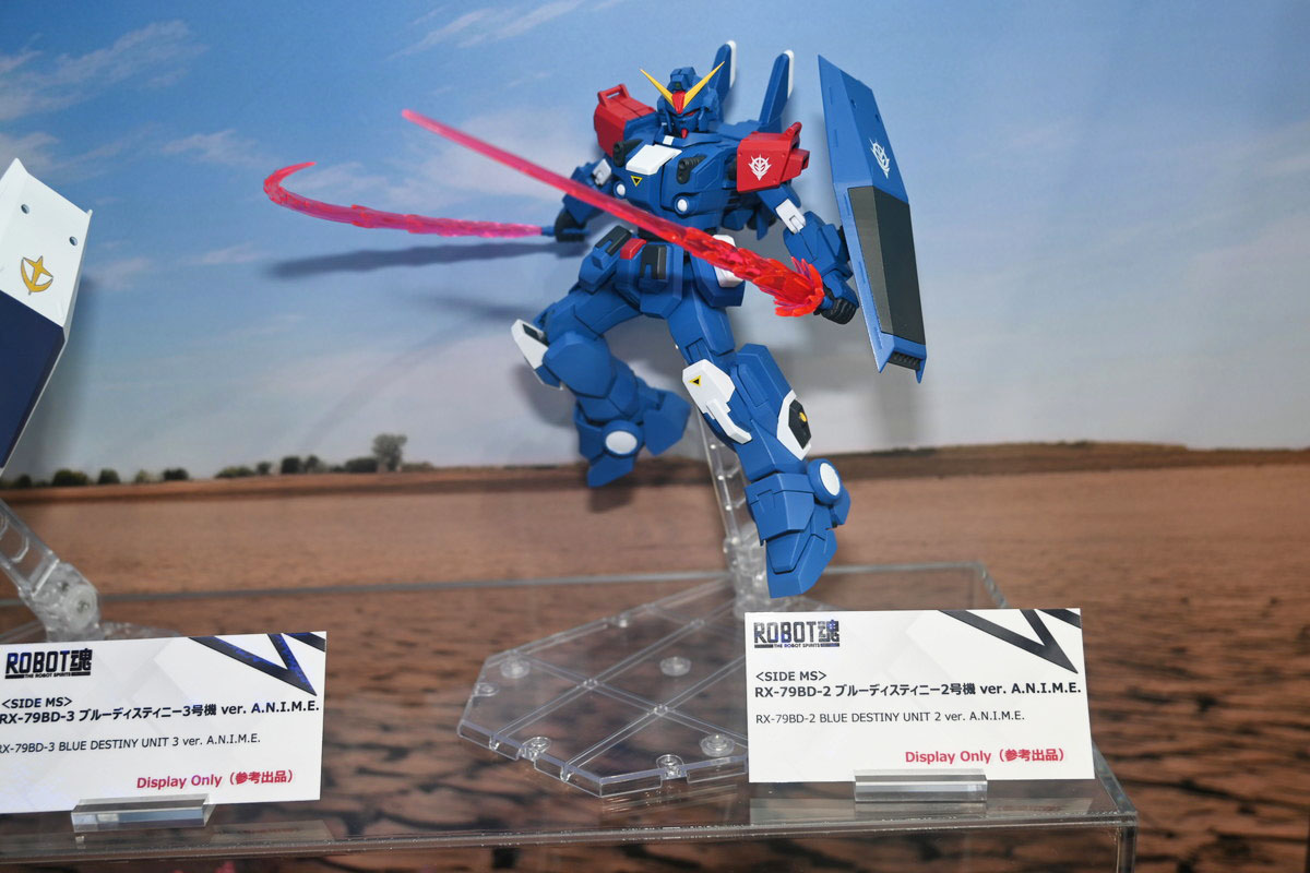 【ROBOT魂15th Anniversary EVENTフォトレポート】「機動戦士ガンダム」シリーズや、過去に発表されたROBOT魂ブランドのフィギュアを紹介！