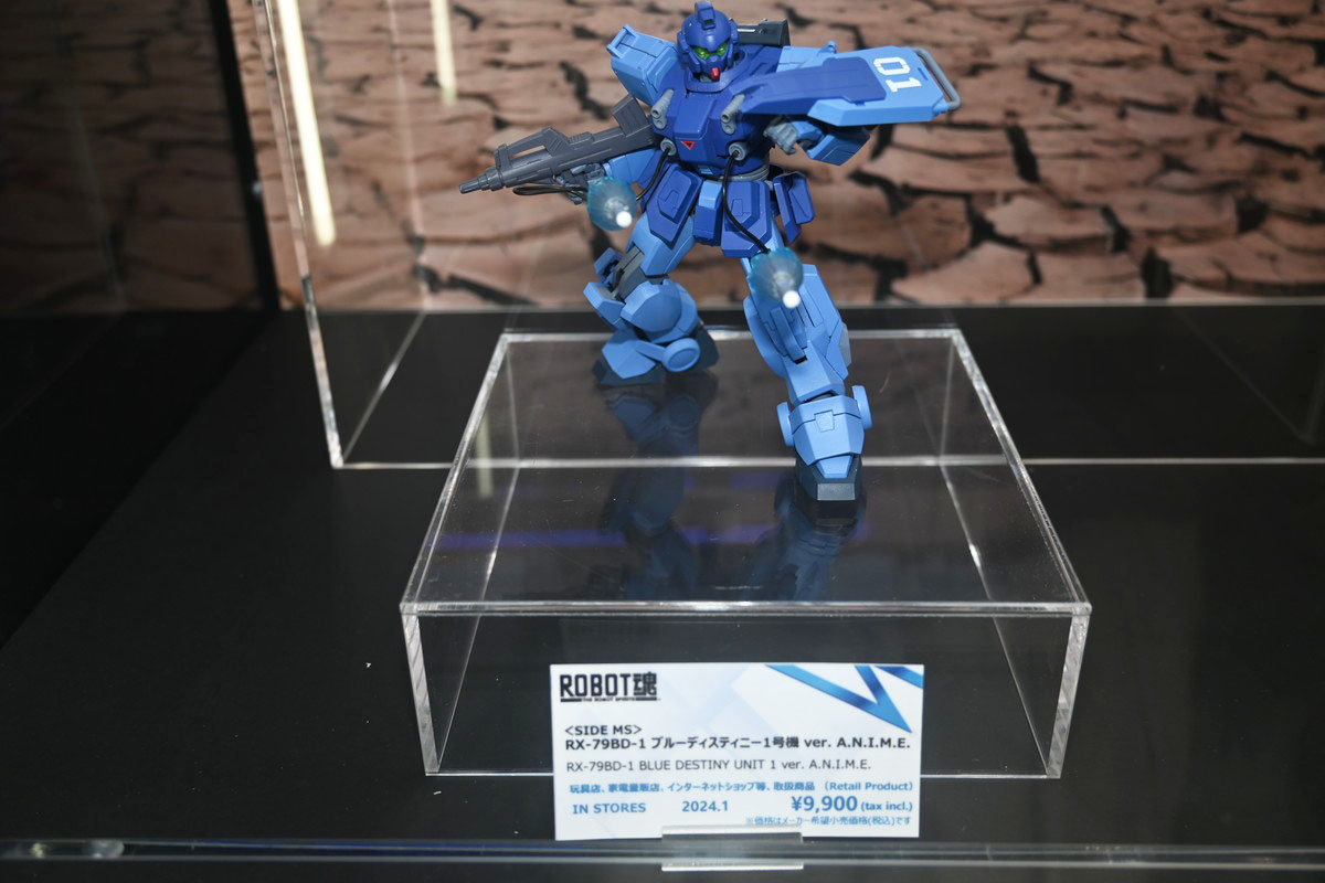 【ROBOT魂15th Anniversary EVENTフォトレポート】「機動戦士ガンダム」シリーズや、過去に発表されたROBOT魂ブランドのフィギュアを紹介！