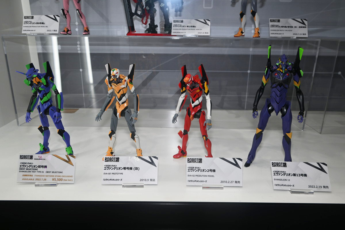 【ROBOT魂15th Anniversary EVENTフォトレポート】「機動戦士ガンダム」シリーズや、過去に発表されたROBOT魂ブランドのフィギュアを紹介！