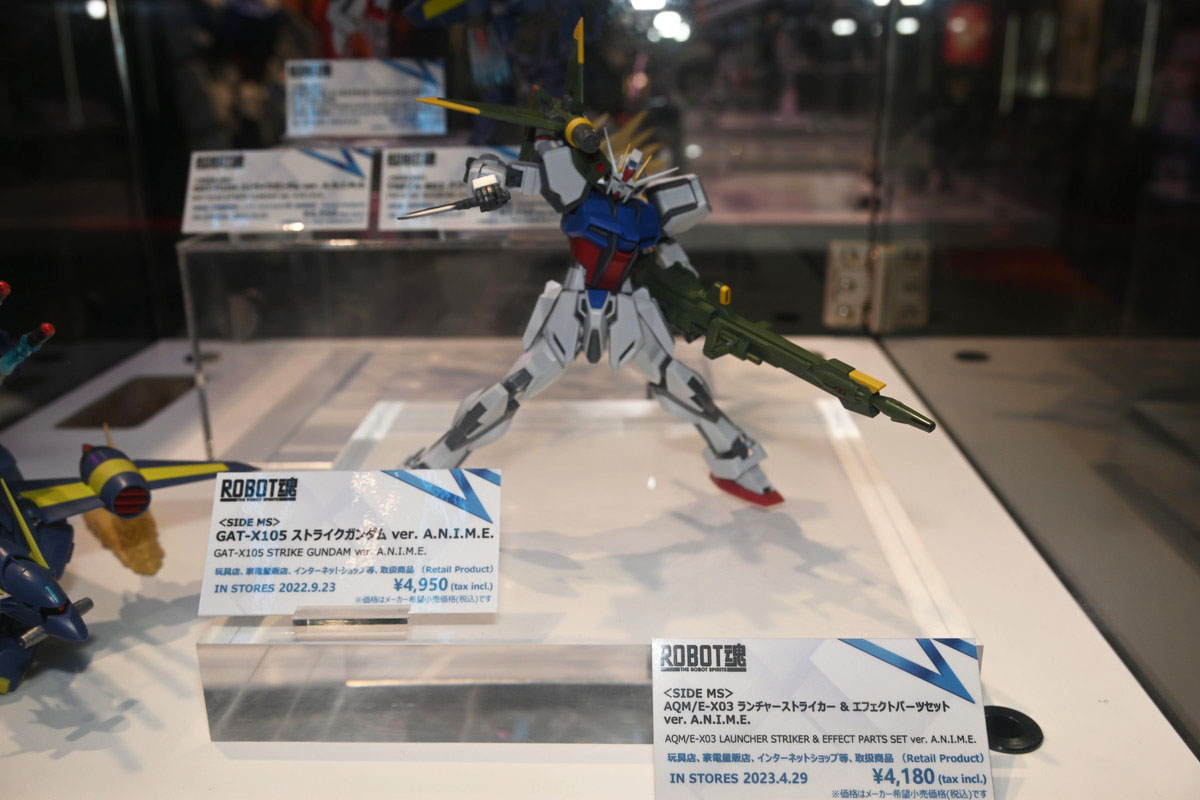 【ROBOT魂15th Anniversary EVENTフォトレポート】「機動戦士ガンダム」シリーズや、過去に発表されたROBOT魂ブランドのフィギュアを紹介！