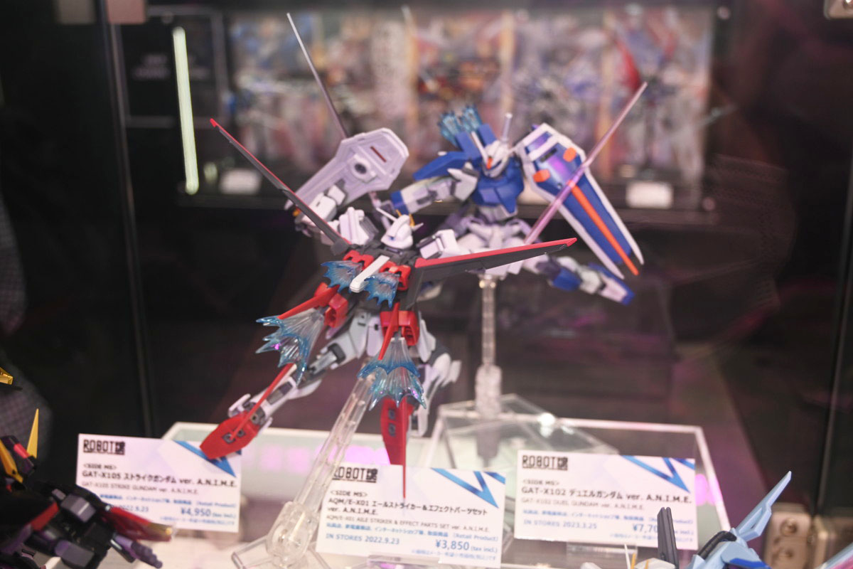 【ROBOT魂15th Anniversary EVENTフォトレポート】「機動戦士ガンダム」シリーズや、過去に発表されたROBOT魂ブランドのフィギュアを紹介！