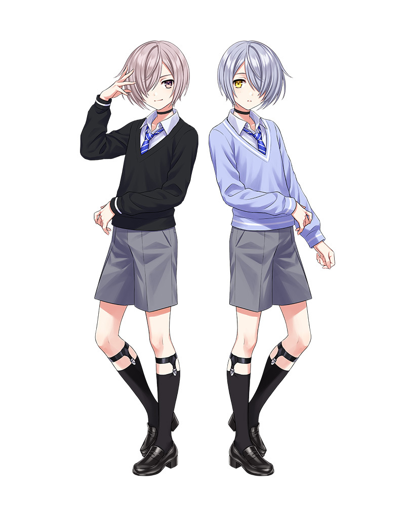 「創彩少女庭園」から新キャラクター「如月ユエ」「成瀬タクト」「成瀬詩季」が発表！