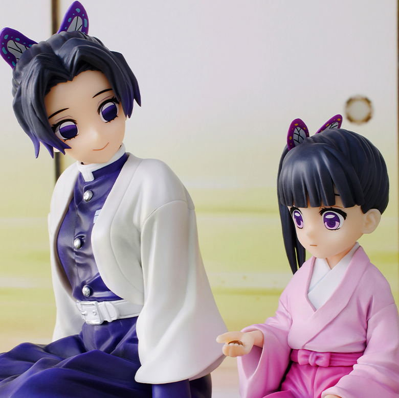 「鬼滅の刃」一番くじが“蝶屋敷テーマ”で登場！カナヲを家族に迎える胡蝶姉妹の名シーンを立体化