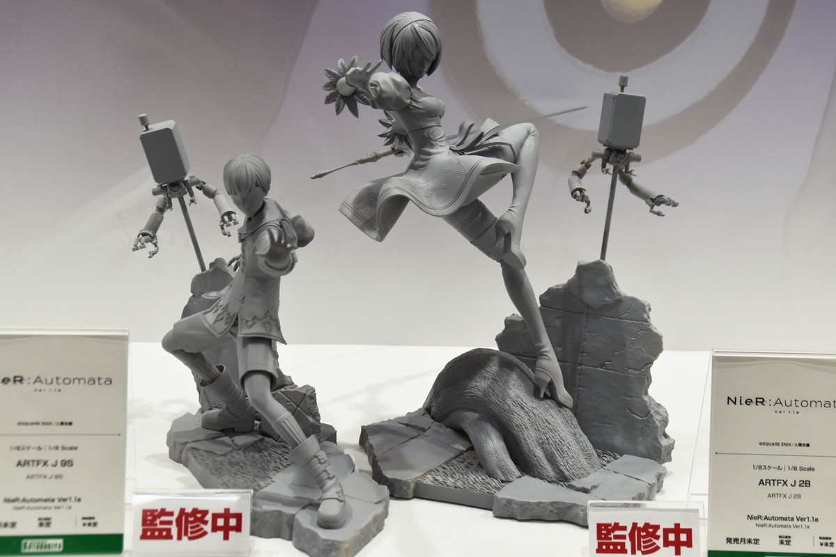 【コトブキヤコレクション2024フォトレポート】「ハイキュー!!」黒尾鉄朗や「NieR:Automata」2B、9Sなどのフィギュアを紹介！