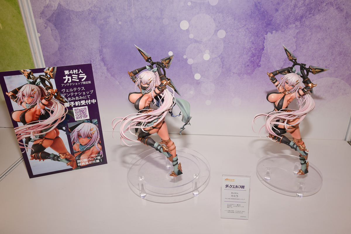 【ワンフェス2024冬フォトレポート】あみあみホビーキャンプブースから「アズールレーン」ホノルル、KADOKAWA 電撃ホビーウェブブースから「ハイスクールD×D HERO」リアス・グレモリーなどのフィギュアを紹介！