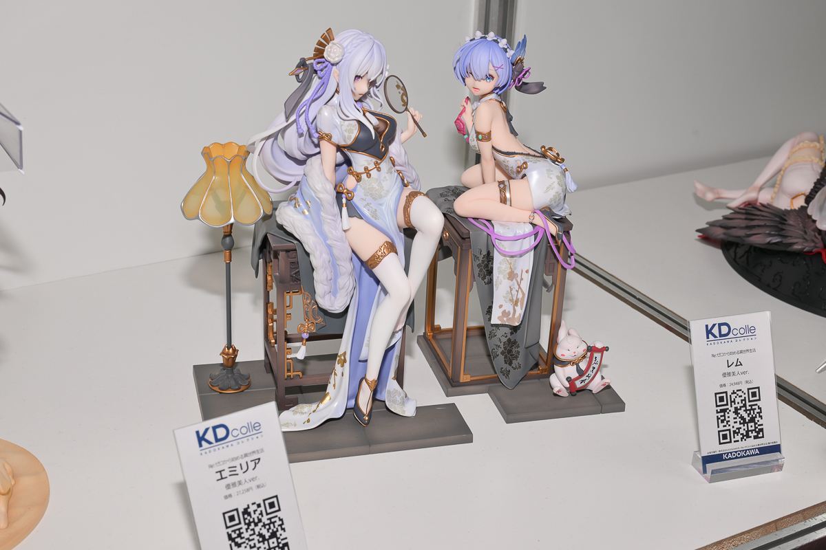 【ワンフェス2024冬フォトレポート】あみあみホビーキャンプブースから「アズールレーン」ホノルル、KADOKAWA 電撃ホビーウェブブースから「ハイスクールD×D HERO」リアス・グレモリーなどのフィギュアを紹介！