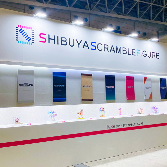「SHIBUYA SCRAMBLE FIGURE」2月11日に実施された「ワンダーフェスティバル2024[冬]」にて、近日予約受付開始の作品を一挙に展示！