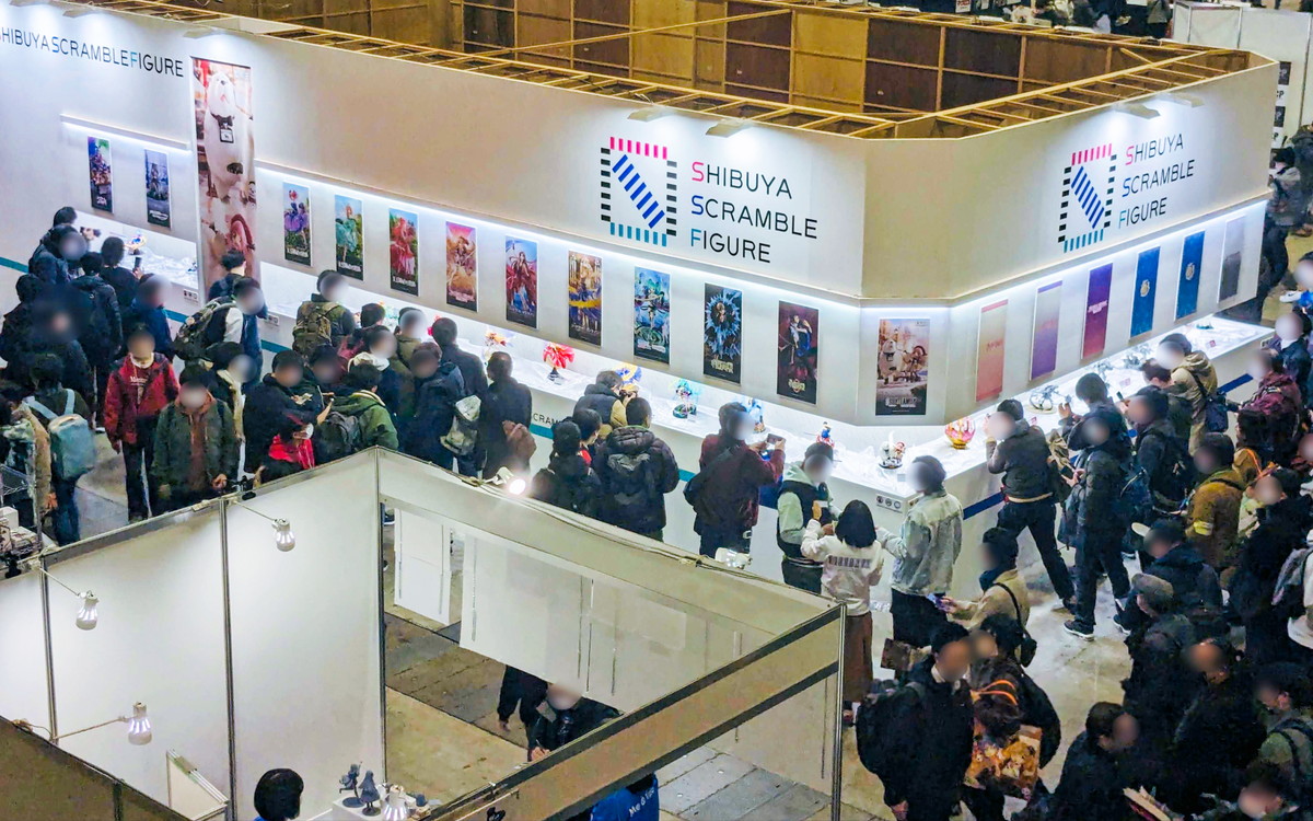 「SHIBUYA SCRAMBLE FIGURE」2月11日に実施された「ワンダーフェスティバル2024[冬]」にて、近日予約受付開始の作品を一挙に展示！