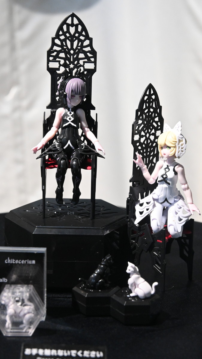 【chitocerium 5th Anniversary 展フォトレポート】発売5周年を迎えた美少女プラモデルシリーズ「chitocerium」から、最新作「chitocerium I-hydra」までの軌跡を紹介！