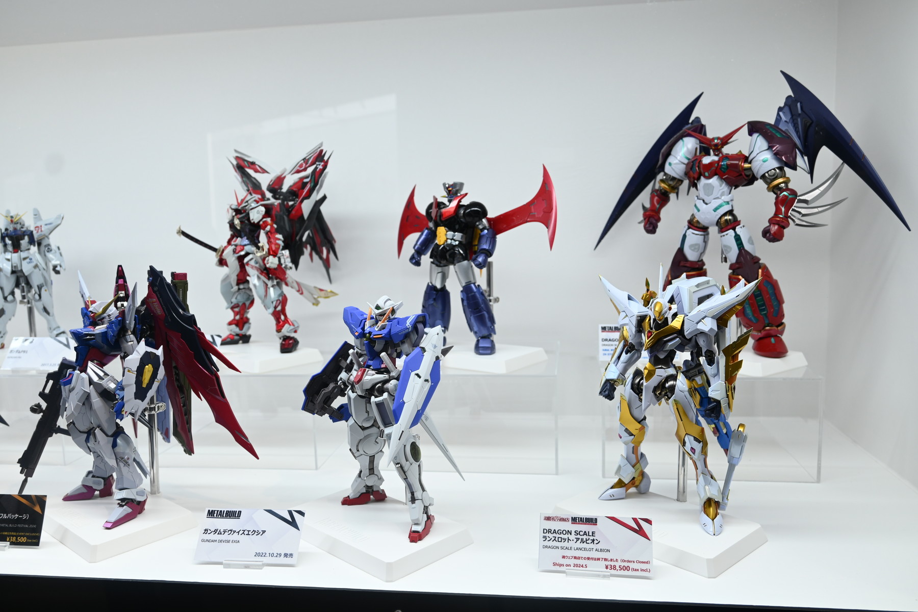 【METAL BUILD FESTIVAL 2024 WITH CLUB TAMASHII MEMBERSフォトレポート】METAL BUILDの祭典から、過去に発表された商品や、「デスティニーガンダム（フルパッケージ）」といった開催記念商品などを紹介！