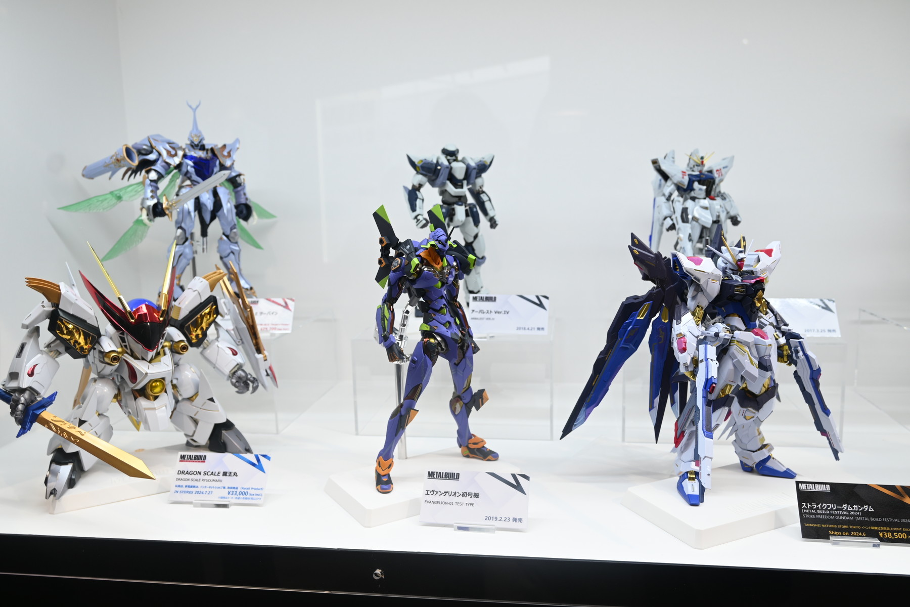 【METAL BUILD FESTIVAL 2024 WITH CLUB TAMASHII MEMBERSフォトレポート】METAL BUILDの祭典から、過去に発表された商品や、「デスティニーガンダム（フルパッケージ）」といった開催記念商品などを紹介！