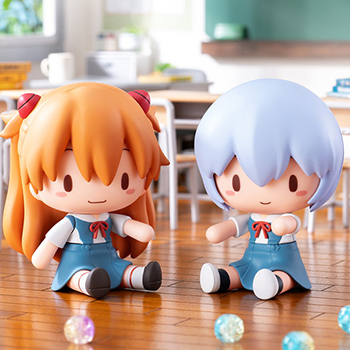 「ヱヴァンゲリヲン新劇場版」より「レイ」「アスカ」のふわぷち デフォルメフィギュアが新登場！