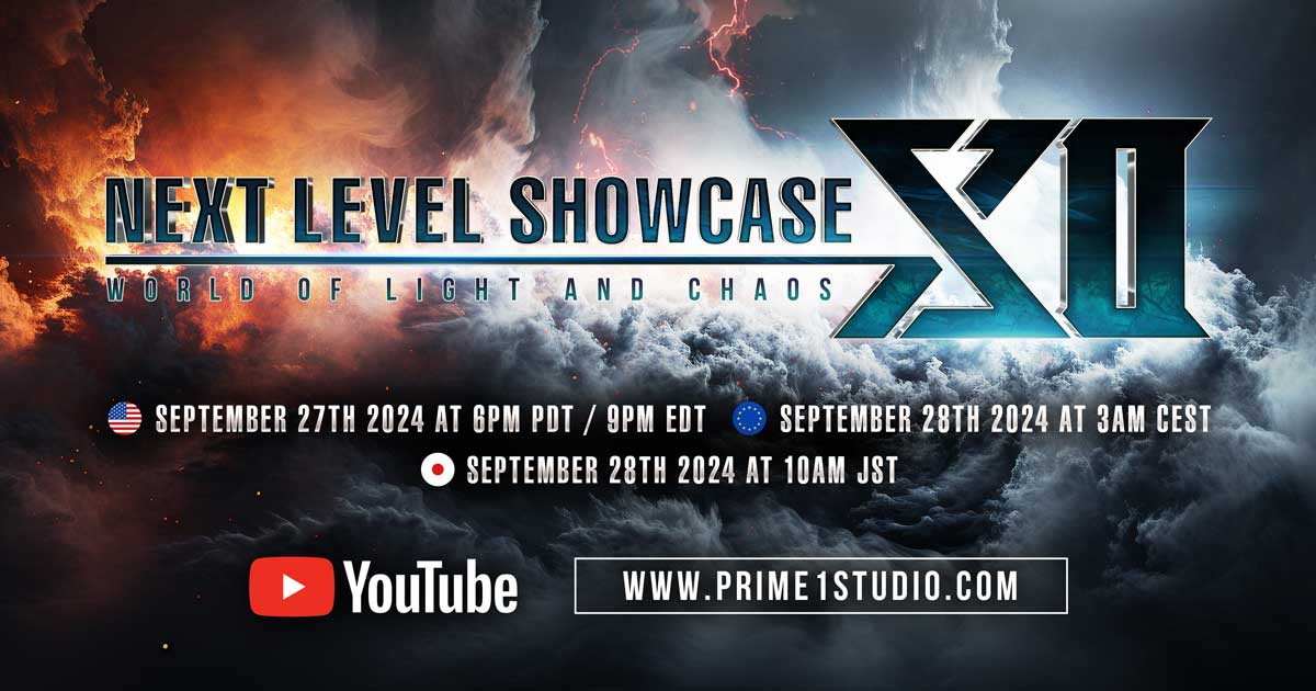 今回は2部構成！造形エンターテインメント番組「NEXT LEVEL SHOWCASE XII: WORLD OF LIGHT AND CHAOS 前編」が9月28日に公開！