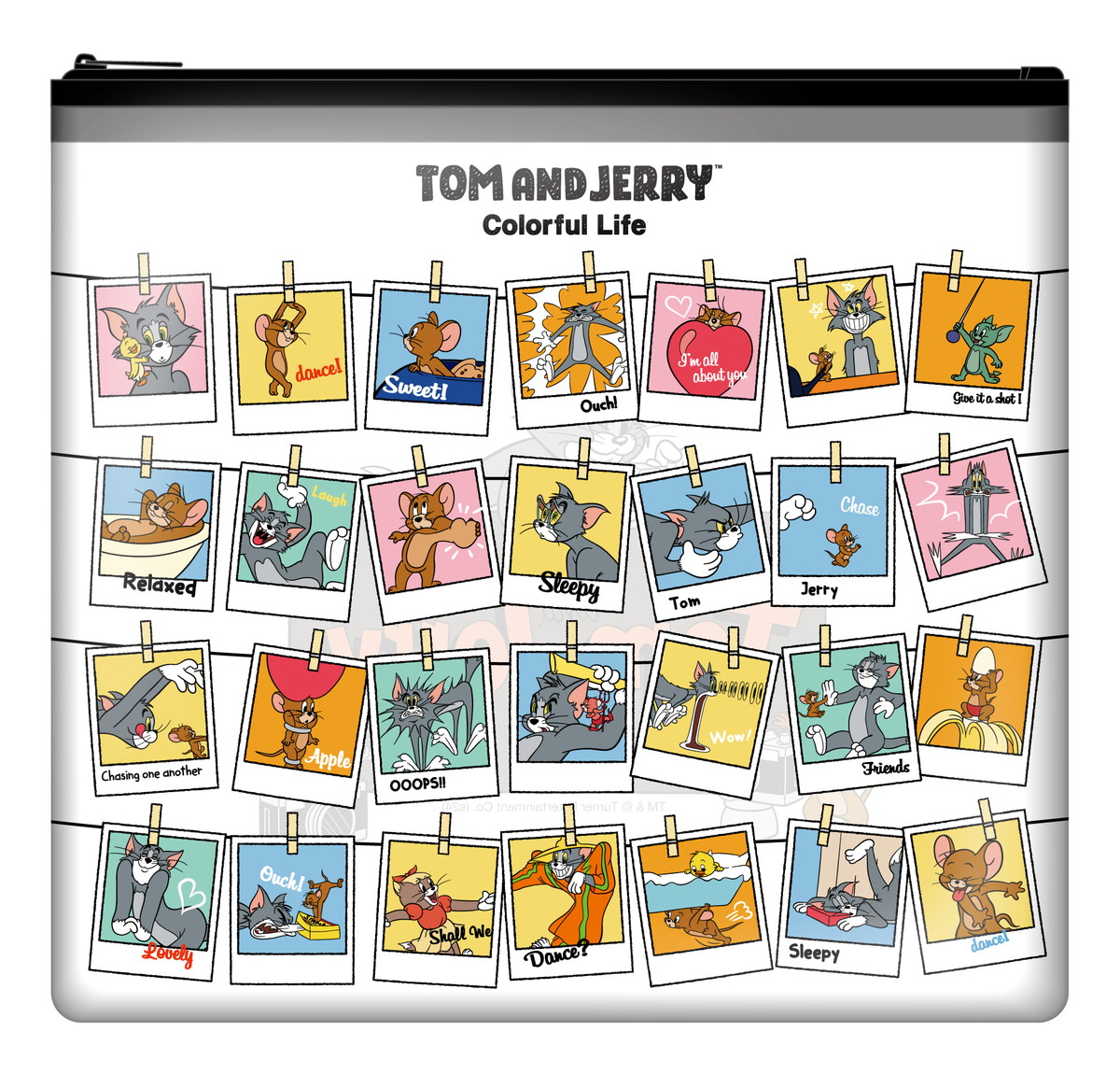 誕生85周年にふさわしいトムとジェリーの可愛さがギュッと詰まった『TOM and JERRY FUNNY ART！』4くじが登場！