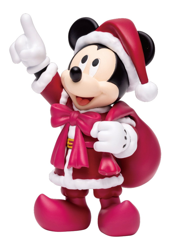 プレゼントを持ったサンタ姿のディズニーキャラクターたちがお家にやってくる！Happyくじ「DISNEY クリスマスオーナメントくじ2024」が11月9日より順次販売開始