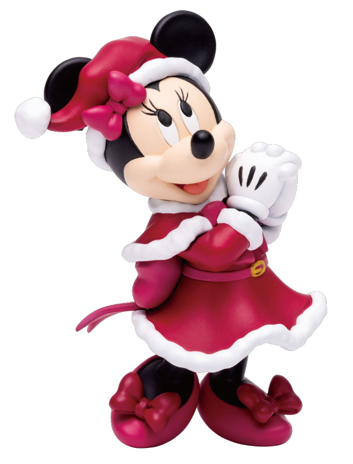 プレゼントを持ったサンタ姿のディズニーキャラクターたちがお家にやってくる！Happyくじ「DISNEY クリスマスオーナメントくじ2024」が11月9日より順次販売開始