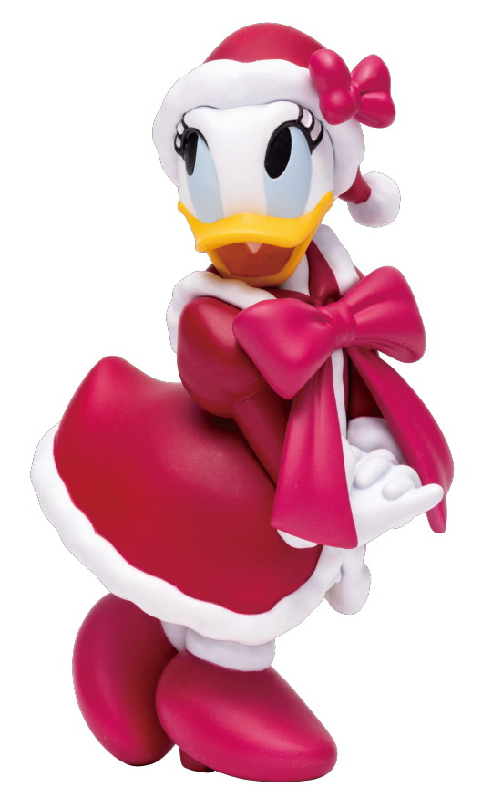 プレゼントを持ったサンタ姿のディズニーキャラクターたちがお家にやってくる！Happyくじ「DISNEY クリスマスオーナメントくじ2024」が11月9日より順次販売開始