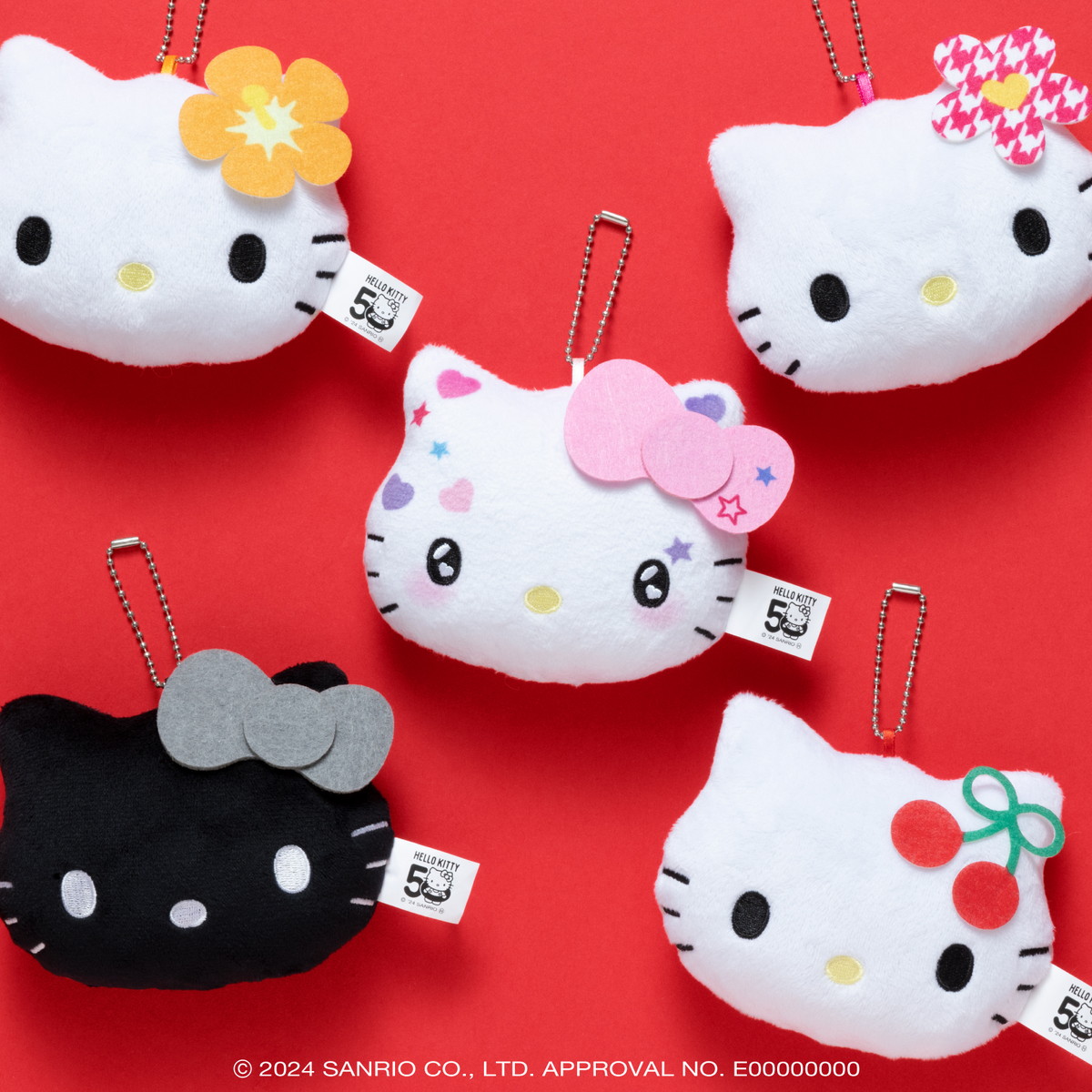 ハローキティ誕生50周年をみんなでお祝い！Happyくじ「HELLO KITTY 50th〜ハッピーアニバーサリー★〜」が11月29日より順次販売開始