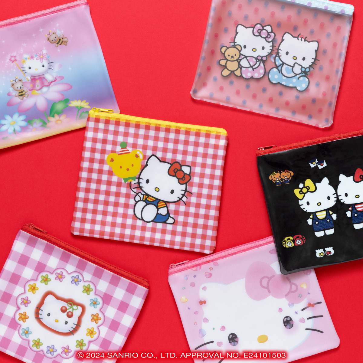 ハローキティ誕生50周年をみんなでお祝い！Happyくじ「HELLO KITTY 50th〜ハッピーアニバーサリー★〜」が11月29日より順次販売開始