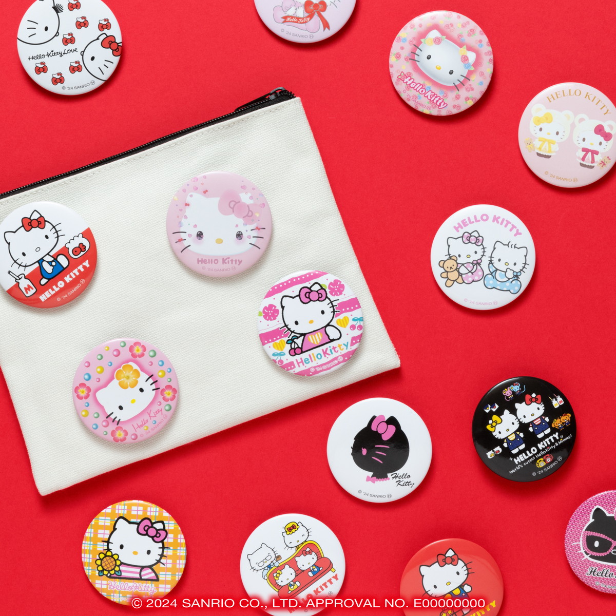 ハローキティ誕生50周年をみんなでお祝い！Happyくじ「HELLO KITTY 50th〜ハッピーアニバーサリー★〜」が11月29日より順次販売開始