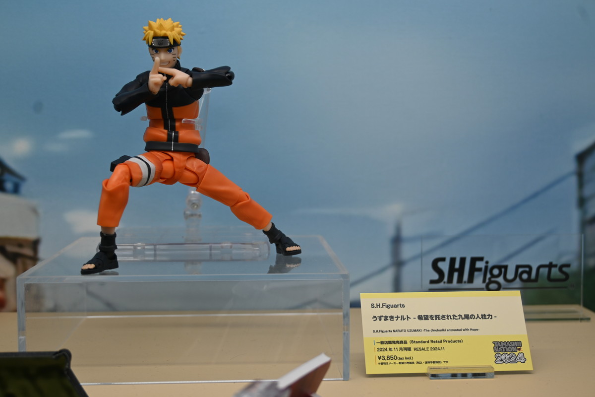 【TAMASHII NATION 2024フォトレポート】「ONE PIECE」マーシャル・D・ティーチや「銀魂」坂田銀時などのフィギュアを紹介！