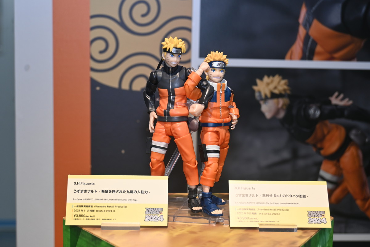 【TAMASHII NATION 2024フォトレポート】「ONE PIECE」マーシャル・D・ティーチや「銀魂」坂田銀時などのフィギュアを紹介！