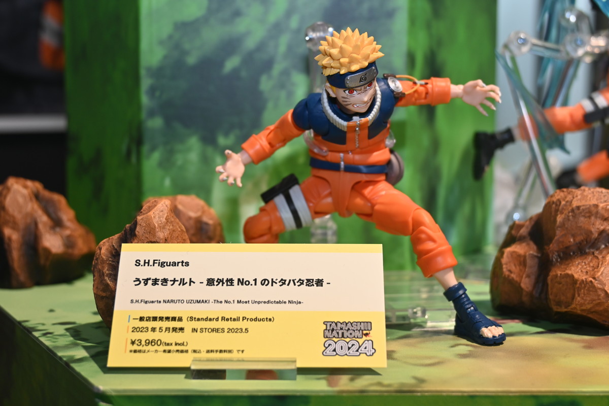 【TAMASHII NATION 2024フォトレポート】「ONE PIECE」マーシャル・D・ティーチや「銀魂」坂田銀時などのフィギュアを紹介！