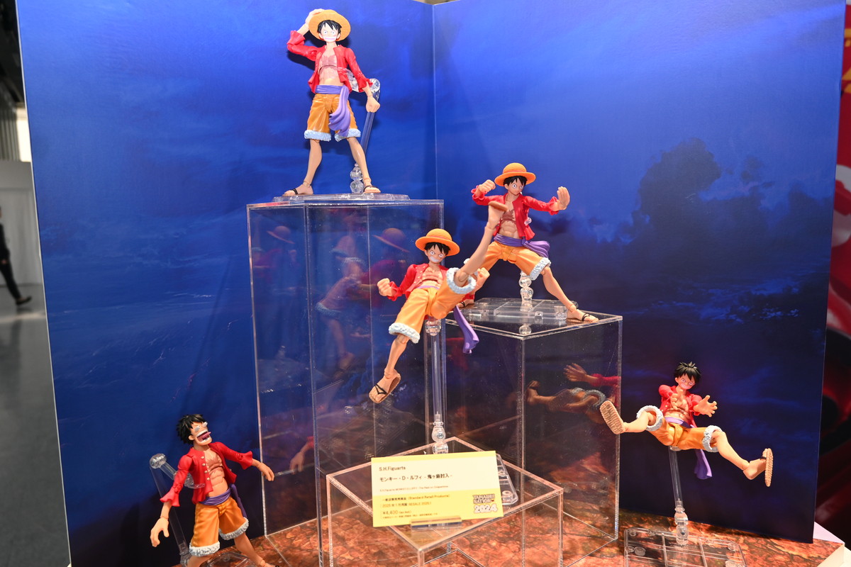 【TAMASHII NATION 2024フォトレポート】「ONE PIECE」マーシャル・D・ティーチや「銀魂」坂田銀時などのフィギュアを紹介！