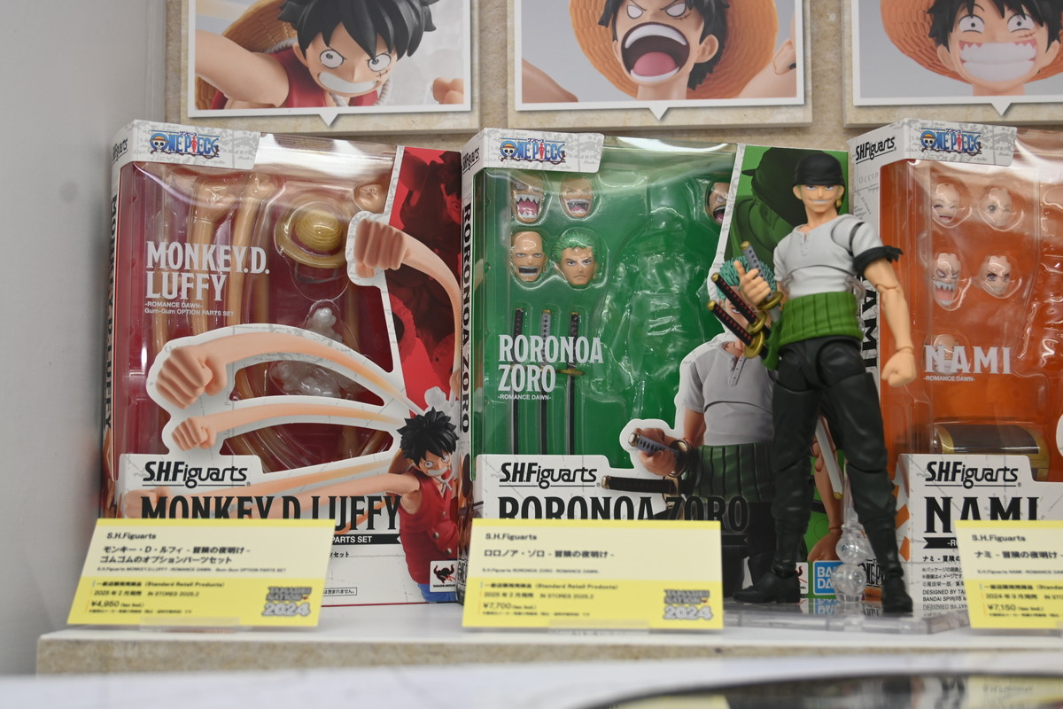 【TAMASHII NATION 2024フォトレポート】「ONE PIECE」マーシャル・D・ティーチや「銀魂」坂田銀時などのフィギュアを紹介！