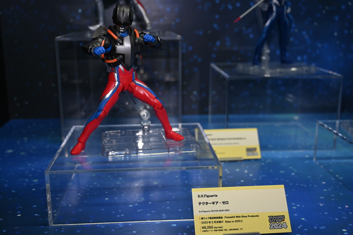 【TAMASHII NATION 2024フォトレポート】「ウルトラマン」ウルトラマンゼロやギャラクトロンなどのフィギュアを紹介！