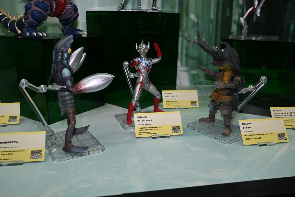 【TAMASHII NATION 2024フォトレポート】「ウルトラマン」ウルトラマンゼロやギャラクトロンなどのフィギュアを紹介！