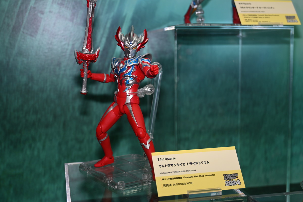 【TAMASHII NATION 2024フォトレポート】「ウルトラマン」ウルトラマンゼロやギャラクトロンなどのフィギュアを紹介！