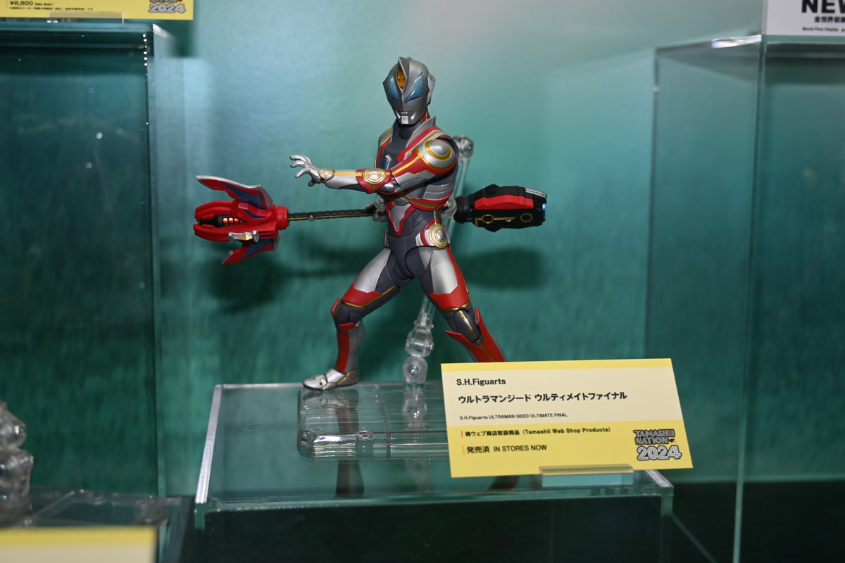 【TAMASHII NATION 2024フォトレポート】「ウルトラマン」ウルトラマンゼロやギャラクトロンなどのフィギュアを紹介！