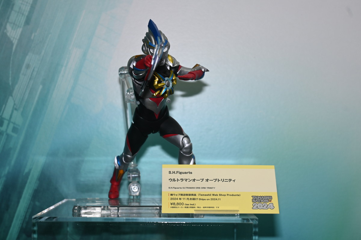 【TAMASHII NATION 2024フォトレポート】「ウルトラマン」ウルトラマンゼロやギャラクトロンなどのフィギュアを紹介！