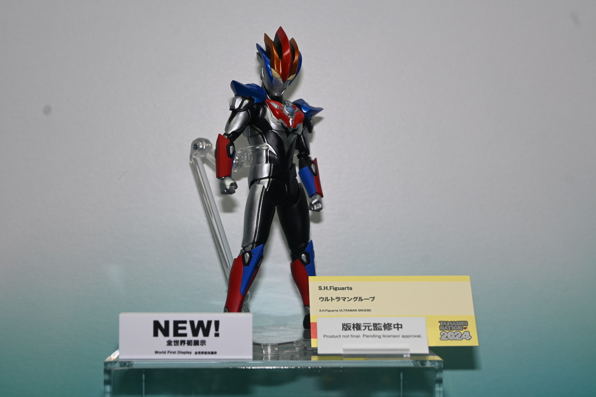 【TAMASHII NATION 2024フォトレポート】「ウルトラマン」ウルトラマンゼロやギャラクトロンなどのフィギュアを紹介！