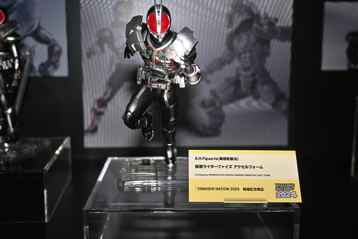 【TAMASHII NATION 2024フォトレポート】「仮面ライダーギーツ」仮面ライダータイクーンや「ガメラ」レギオンなどのフィギュアを紹介！