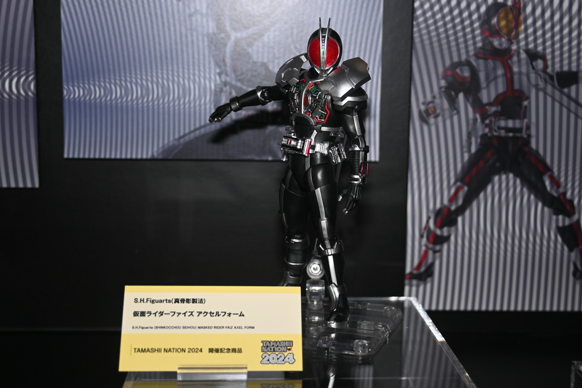 【TAMASHII NATION 2024フォトレポート】「仮面ライダーギーツ」仮面ライダータイクーンや「ガメラ」レギオンなどのフィギュアを紹介！