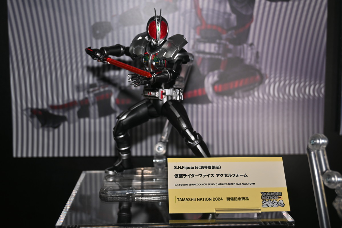 【TAMASHII NATION 2024フォトレポート】「仮面ライダーギーツ」仮面ライダータイクーンや「ガメラ」レギオンなどのフィギュアを紹介！